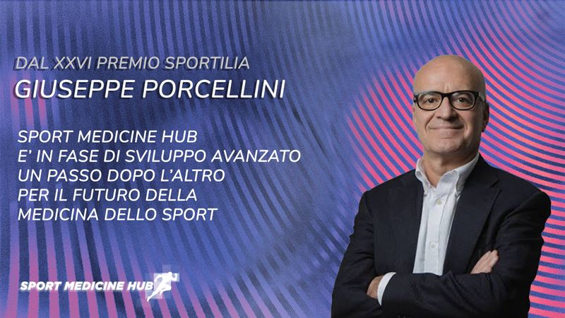 IL PROF. GIUSEPPE PORCELLINI a PREMIO SPORTILIA XXVI