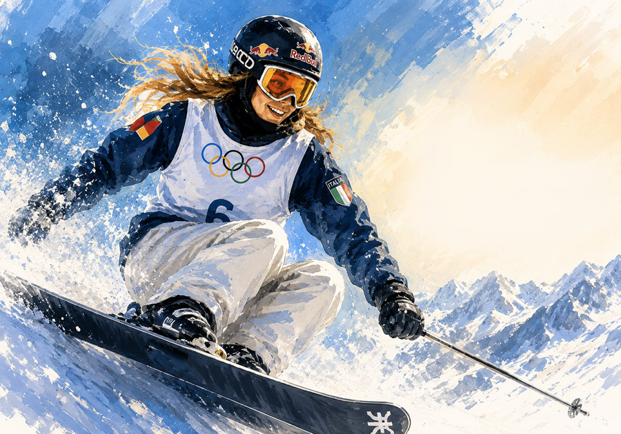 La 18enne Flora Tabanelli conquista la prima storica medaglia nel freestyle per l’Italia, è bronzo nel Big Air