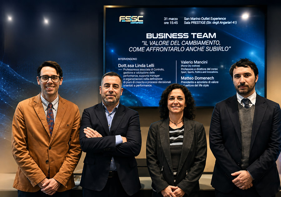 Business Team “Il valore del cambiamento, come affrontarlo anziché subirlo'