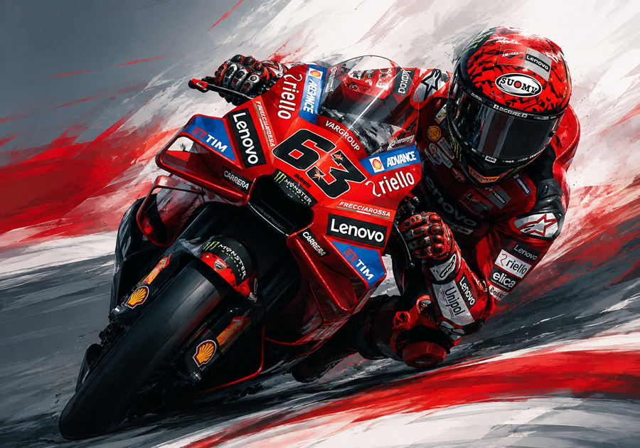 Francesco Bagnaia si è sottoposto con successo a un intervento chirurgico durante la pausa estiva della MotoGP
