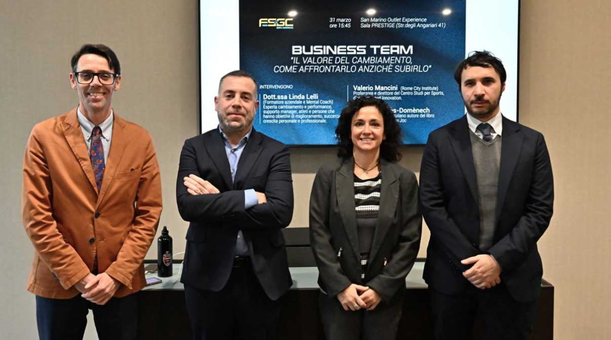 Business Team “Il valore del cambiamento, come affrontarlo anziché subirlo'