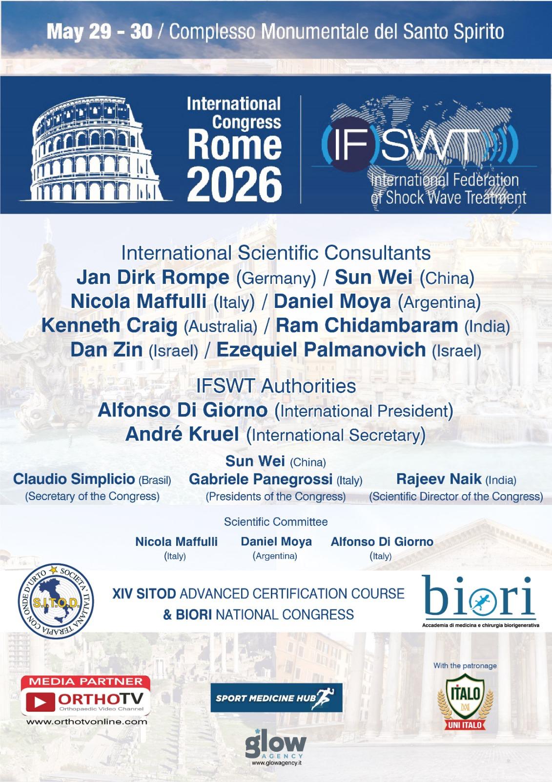 International Congress Rome 2026