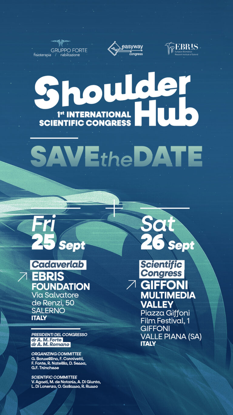 1st INTERNATIONAL SCIENTIFIC CONGRESS SHOULDER HUB