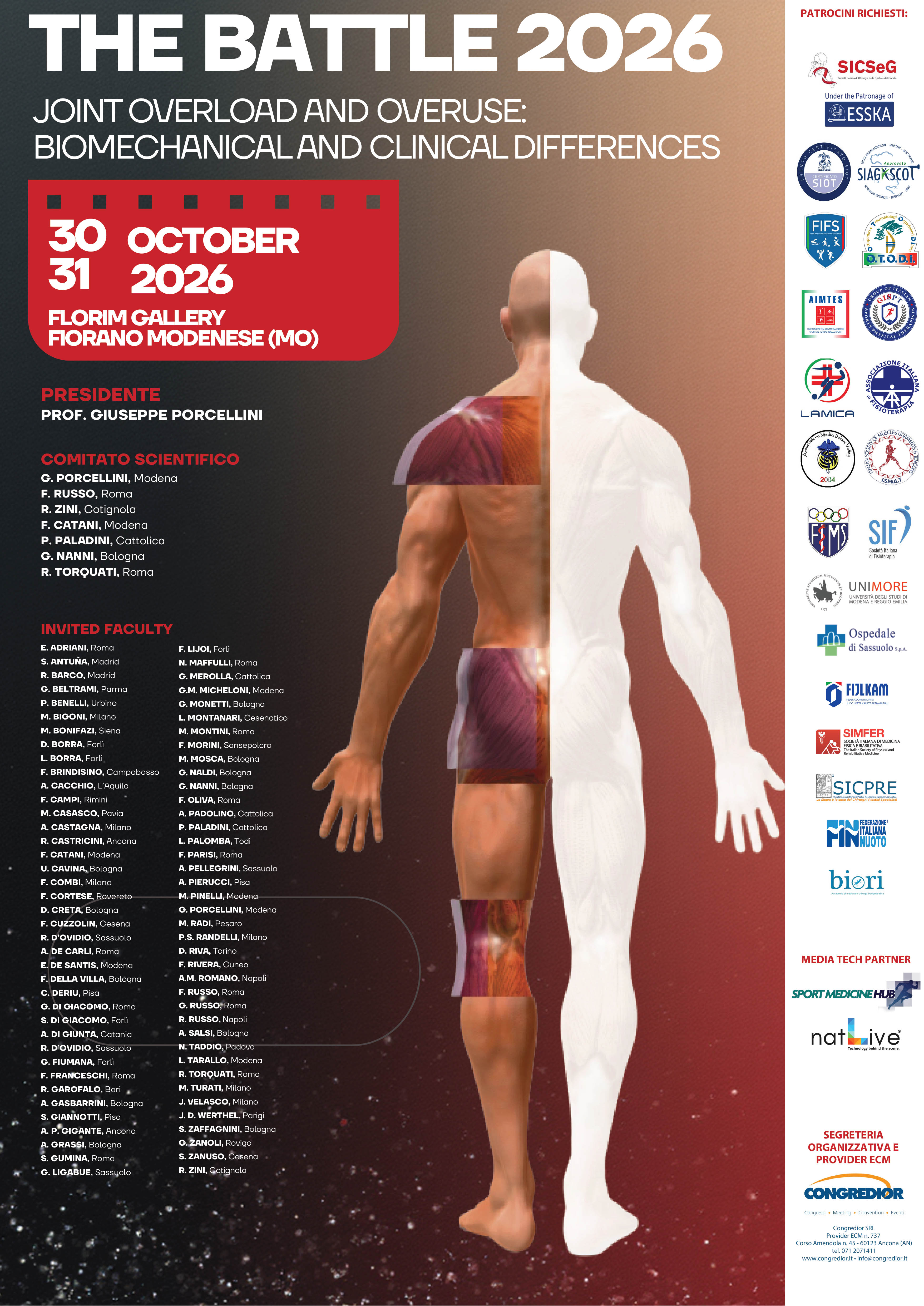XIII International Congress Sport Traumatology
The Battle