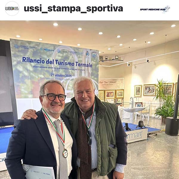 Sport Medicine Hub partecipa alla prima edizione di 'Fiuggi – Turismo Termale' : sport, salute e benessere in rete