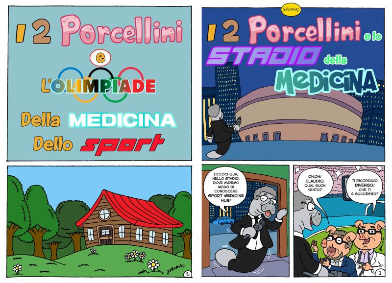 Un fumetto per raccontare la Medicina dello Sport
