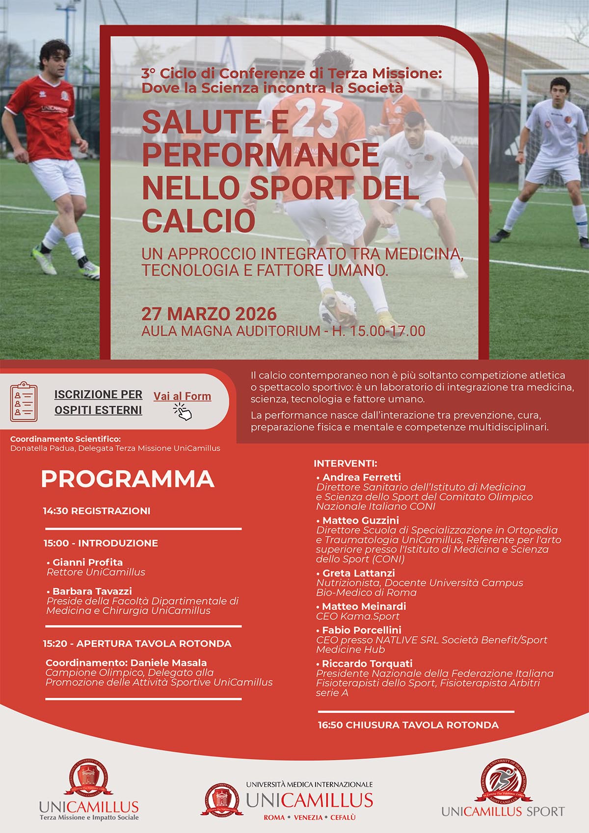 3° Ciclo di Conferenze di Terza Missione:Dove la Scienza incontra la Società 3° Ciclo di Conferenze di Terza Missione:Dove la Scienza incontra la Società