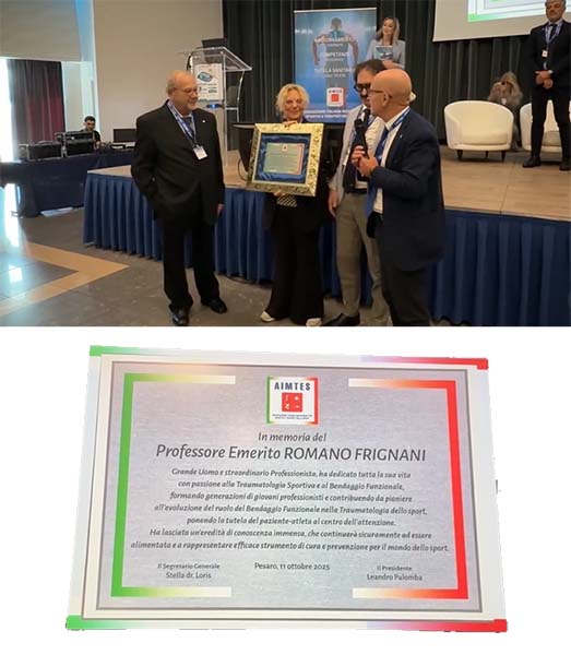 Giornata di studio AIMTES - La spalla
 La commemorazione  del Prof. Romano Frignoni